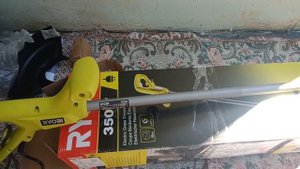 Тример електричний Ryobi RLT3525, огляд, параметри,тест.