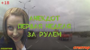 Анекдот: первая неделя за рулем.