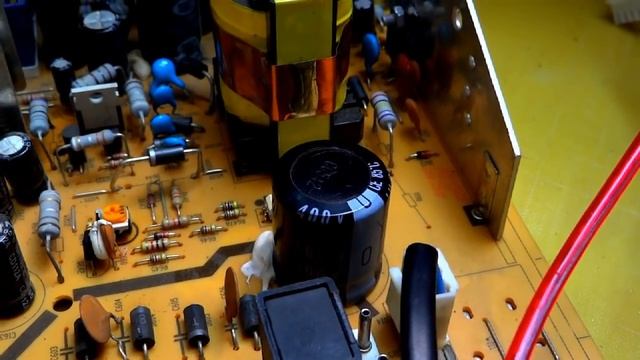 Ремонт телевизора SUPRA S-21F7A. Не включается. Курсы телемастеров. смотреть онлайн