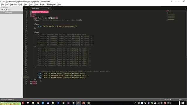 Day4: PHP Case Sensitivity