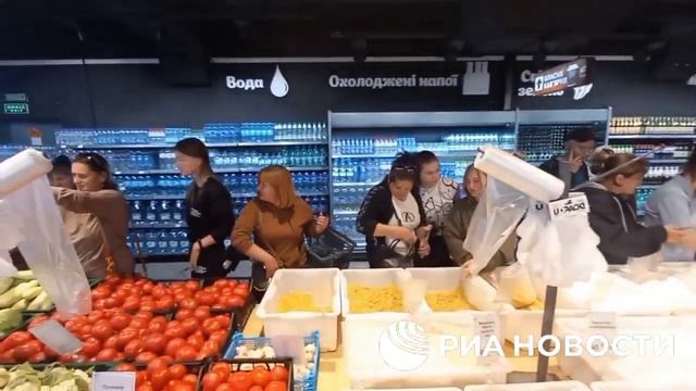 В поселке Акимовка Мелитопольского района открылся Супермаркет Сети Мера.