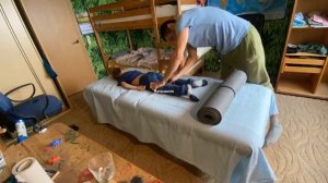 Массаж ногами