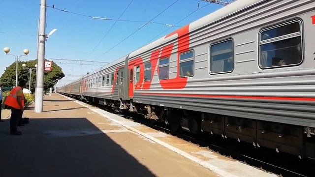 ЭП1М-756 с поездом 468М Смоленск -Имеретинский Курорт