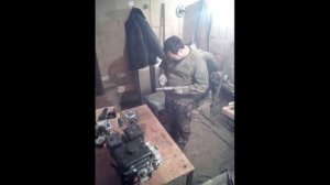 Самодельный каракат- снегоход Ч. 3. Ось