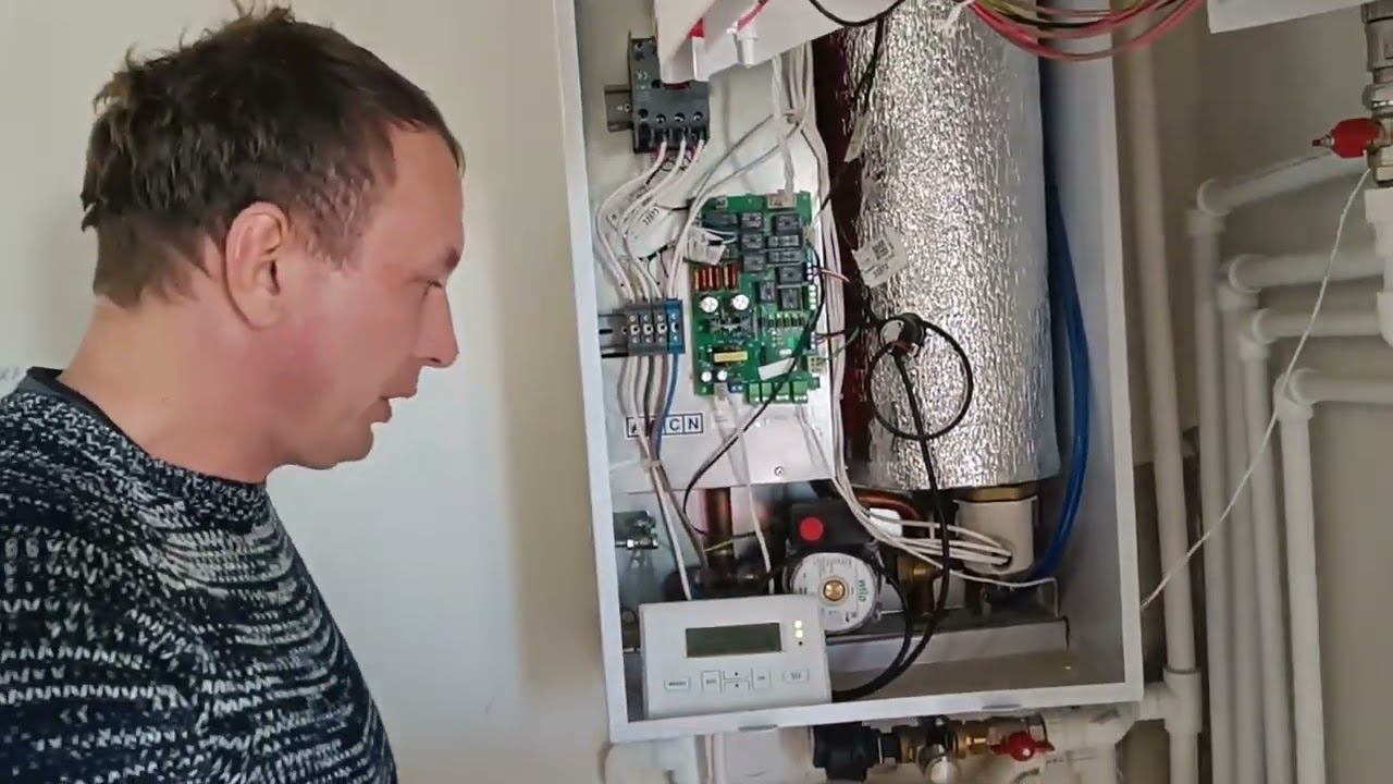подключение трехходового к электрокотлу для бойлера подробная инструкция смотреть онлайн