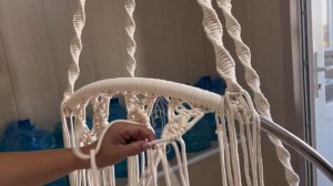 Макраме кресло 4 қисм, macrame kreslo 4 qism