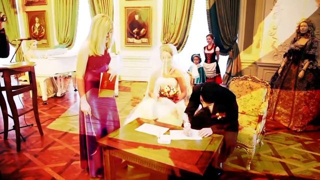 Романтичная свадьба в День всех влюбленных - молодожены Павел и Светлана