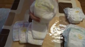 Памперсы для новорожденного.  Обзор и сравнение.