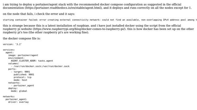 DevOps & SysAdmins: Docker Error creating external connectivity network смотреть онлайн