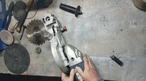 DIY.Стойка для болгарки. из торцовочной пилы.DIY.Stand for the grinder. from a miter saw.