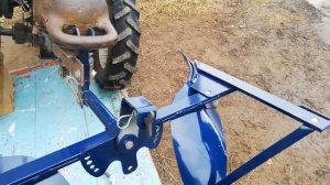 Оборотный плуг для дизельного мотоблока