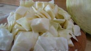 Капуста, тушеная с картошкой в духовке