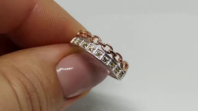 Двухцветное кольцо с желтыми сапфирами Сонгеа, круг 1.5мм, лампы смотреть онлайн