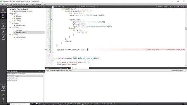 3. Qt Create a Form and Save to Excel | Programming With Mas Roy смотреть онлайн