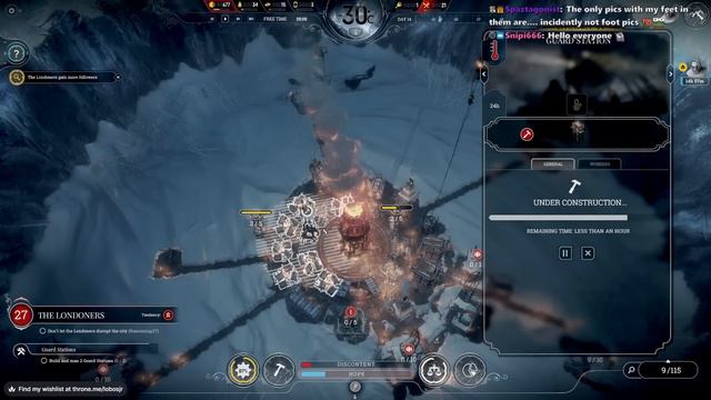 Frostpunk First Playthrough - Wolfgod Stream (Pt. 1) смотреть онлайн
