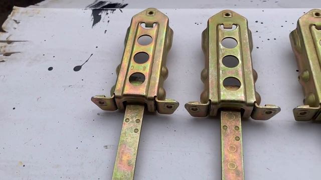 Восстановление Мерседес 124 - Ограничитель двери/Гальваническое покрытие смотреть онлайн