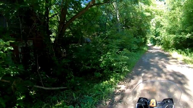 Мотопутешествие вокруг Беларуси, часть 6, Зона отчуждения, заброшенные деревни, паромы. смотреть онлайн