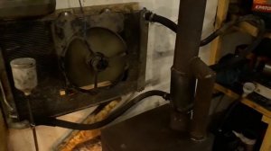 Доработка буржуйки на отработанном масле