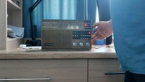 Океан 222, перенастроенный на FM. Шкала охватывается ПОЛНОСТЬЮ!