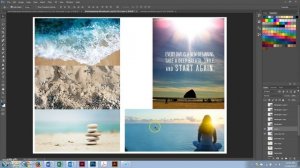 Adjusting image size and colour balance in Photoshop