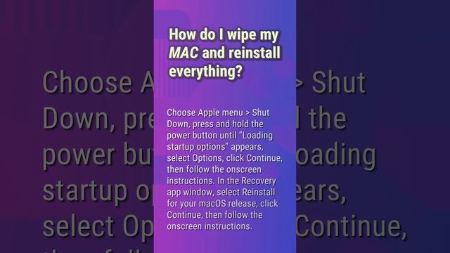 How do I reset a MacBook pro for a new owner? смотреть онлайн