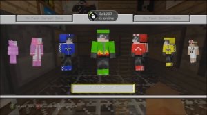 Minecraft Xbox 360 Skin Pack 1 - New DLC (Picking a new skin)