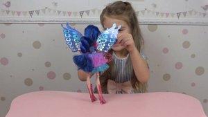Открываем новую куклу Winx Club фею Musa Butterflix Fairy