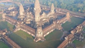 Angkor Wat Cambodia from the sky | 2018