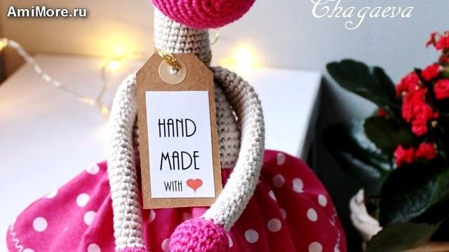 Амигуруми: схема Жирафа. Игрушки вязаные крючком. Free Crochet Patterns.