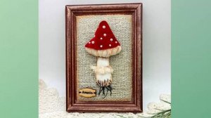 Мухомор в рамке. Часть 1 Мухомор