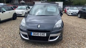 10 10 Renault Scenic 1.5 dCi Privilege TomTom MPV 5dr Diesel Manual (134 g/km, 106 bhp) 59,000 Mls