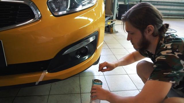 Установка передней юбки Kia Ceed JD от BSM Team / Front skirt installation instruction for Kia Ceed смотреть онлайн