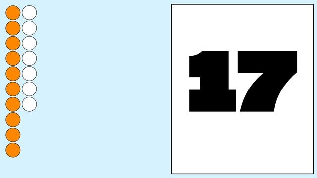Learn Count to 20 with Montessori | Numbers 11 to 20 Flashcards for Toddler, Preschooler, Kids
