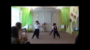 Танец джентльменов старшая группа