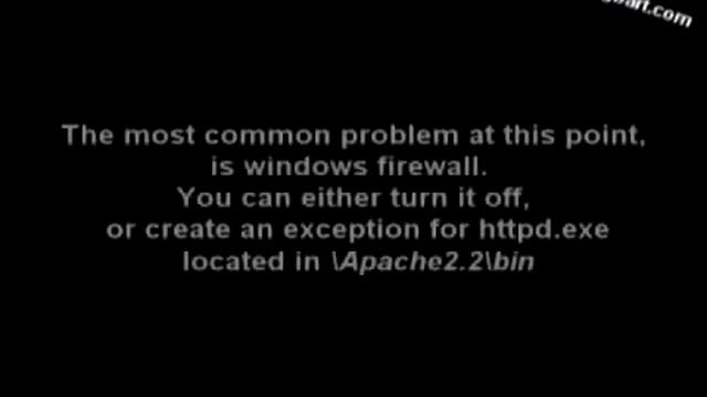 Installing Apache HTTP Server on Windows YouTube смотреть онлайн