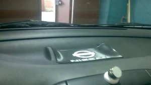 NISSAN MICRA снятие магнитолы