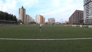 Обучение ДЕВУШКИ удару НАКЛБОЛ !