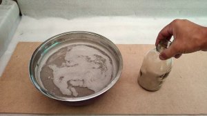 Поташ (углекислый калий) из золы.