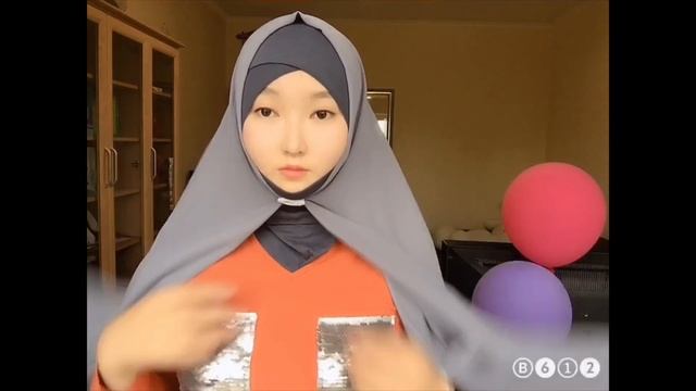 Как завязать платок... 5 СПОСОБОВ (хиджаб) смотреть онлайн
