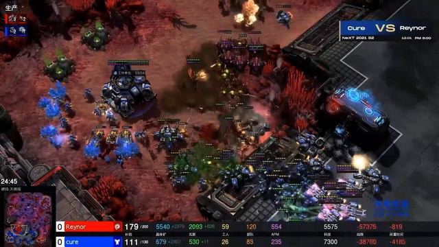 TURTLING VS REYNOR? - Cure vs Reynor (TvZ) - NEXT 2021 Winter Groups [StarCraft 2] смотреть онлайн