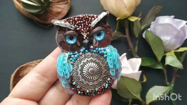 Брошь сова Суровый страж смотреть онлайн