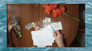 открытка для учителя в технике скрапбукинг