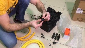 ⭐ Как к насосу MARLIN подключить желтый шланг?