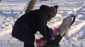 Прогулка с куклой реборн в коляске/В гости с куклой реборн♥