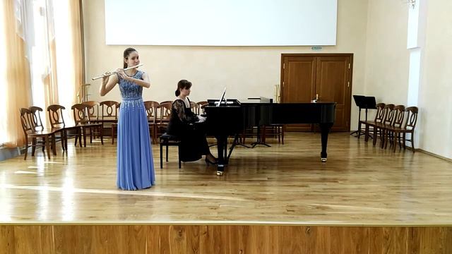 Paul Taffanel «Andante Pastoral et Scherzettino» Velikanova Ekaterina flute St-Petersburg смотреть онлайн