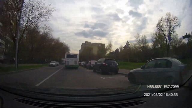 Driving in Moscow city: Метрогородок - Лосиноостровский - Восточное Дегунино 02/05/2021 (4x)