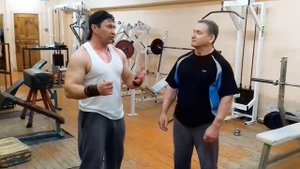 КАК Я КАЧАЮ ?ТРАПЕЦИЮ СО ШТАНГОЙ☝