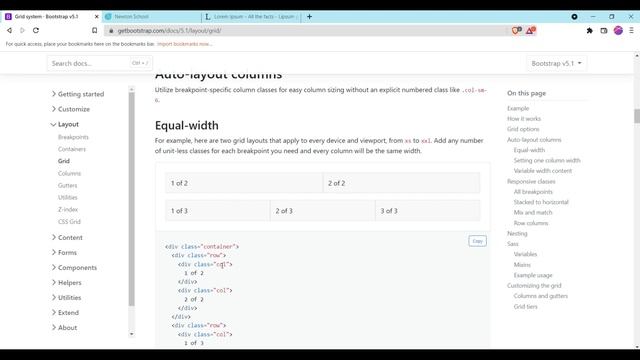 Learn Bootstrap | Coding Home Newton School
