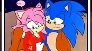 Комикс Соник и Эми родители