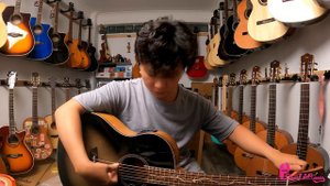 Test âm Guitar Acoustic Washburn bella tono Vite S9V chuẩn bị lên đường đi Hà Nội cho anh Tú